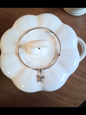 Brighton Starfish Charm Bangle Bracelet -